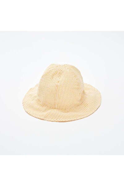 KIABI Waffle-knit bucket hat YELLOW