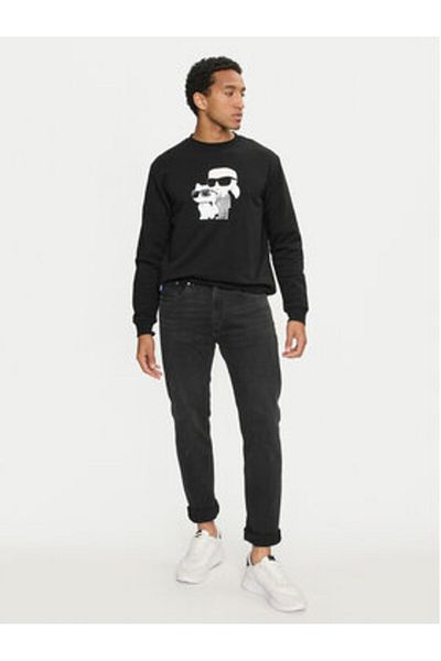 Karl Lagerfeld Mens Sweatshirt 705063-544942 Black