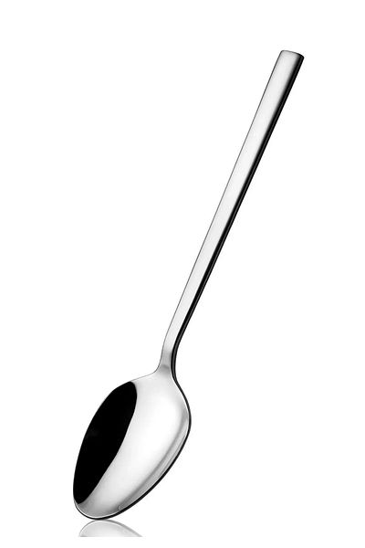 garaccu 6 Pieces Stainless Steel Plain Luxury Plain Stick Model Tablespoon