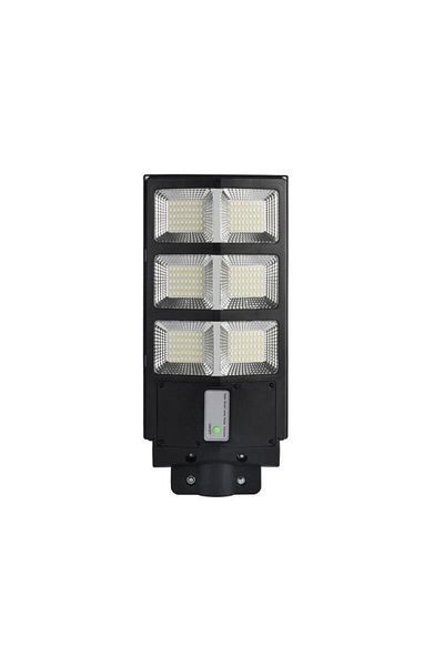 eyemazing Solar Street Light, Remote, Motion Sensor, Emazing, 135 Led, 100w, Ip65, Abs, 8ah, 6500k, Black