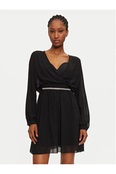 RINASCIMENTO Rochie de cocktail pentru femei CFC0121451003 Negru