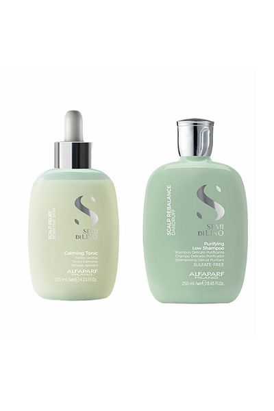 Alfaparf Milano Anti-dandruff set Alfaparf Milano Scalp Rebalance Shampoo 250 ml + Tonic 125 ml, 250 ml + 125 ml