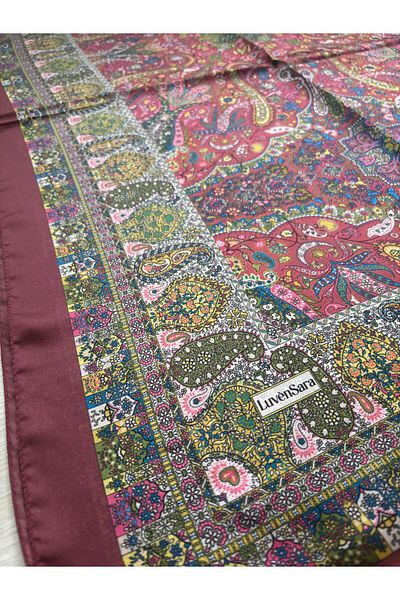 LuvenSara Indian Silk Shawl 909