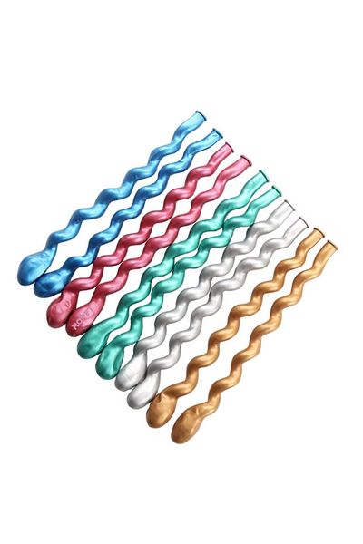 Ropet Set of 50 latex balloons, Chrome, Pearlescent, Ropet