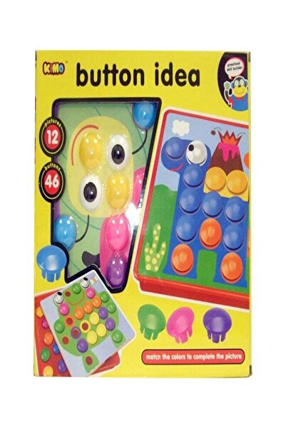 BabyCara Combination Mushroom Nail Fight Board Kids Early Education Puzzle