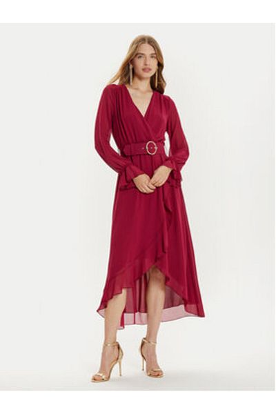 RINASCIMENTO Women's Cocktail Dress CFC0121218003 Burgundy