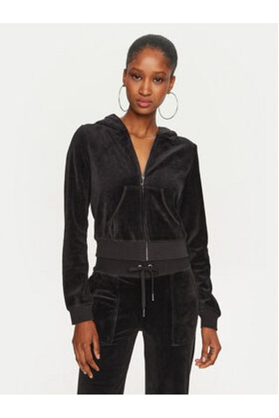 Juicy Couture Hanorac pentru femei JCSEBJ007 Negru