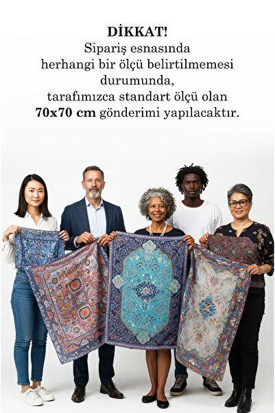 DESENİX Colorful Tropical Flowers Patterned Silky Chiffon Scarf - Shawl, Scarf, Neck Collar - 50x50, 70x70, 90x90 cm