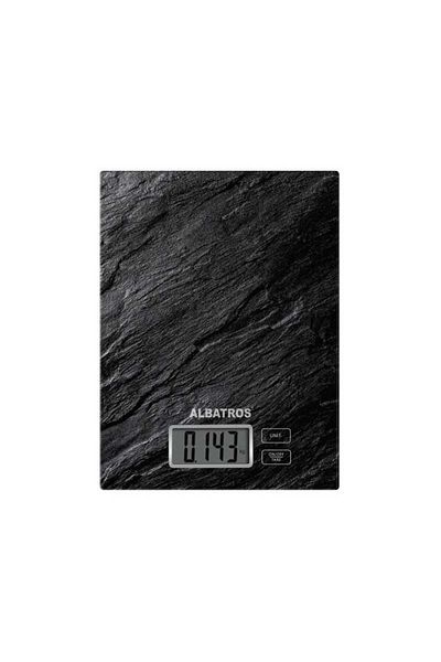 ALBATROS Cantar de bucatarie Albatos PRECISION Negru