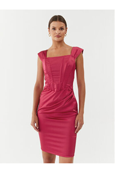 RINASCIMENTO Rochie de cocktail pentru femei CFC0115251003 roz
