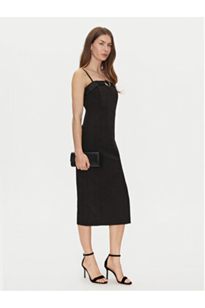 RINASCIMENTO Rochie de cocktail pentru femei CFC0122399003 Negru