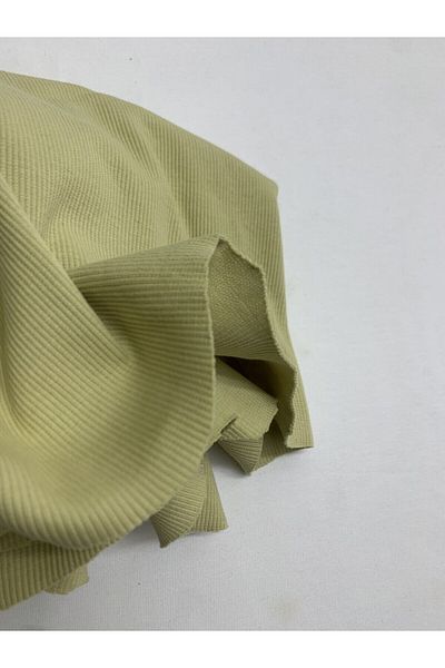 Yiğit Kumaş Beige Camisole (Ribana) Fabric, Piece 40X110 cm