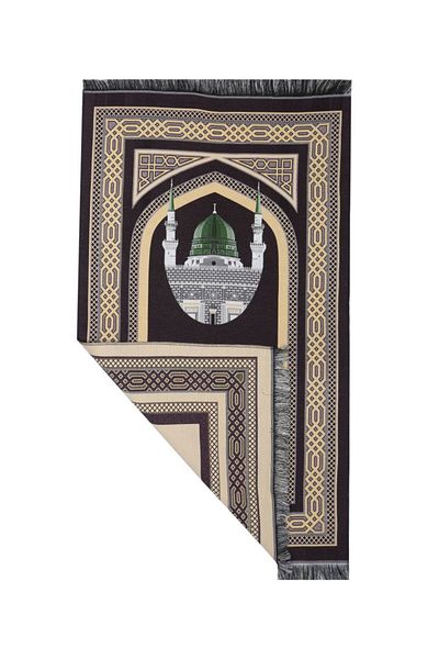 MANASEK Child Shanil & Cotton Square Prayer Mat (69 x 111 cm)
