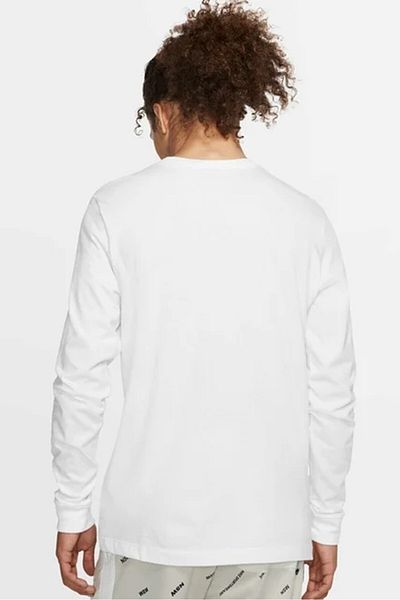 Nike Αθλητικά Ανδρικά μπλουζάκια με μακριά μανίκια Ανδρικά φούτερ Λευκό