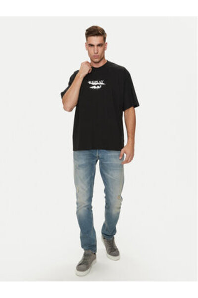 Replay Men's T-Shirt MMG334.000.23454 Black