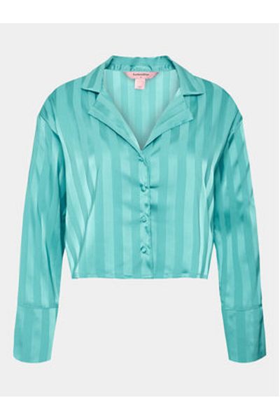 Hunkemöller hunkemoller Top de pijama pentru femei 203163 albastru