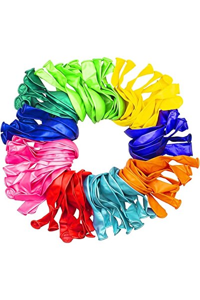 Ropet Set 50 baloane latex, Multicolor, 30cm, Ropet