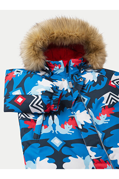 Reima Salopetă de iarnă unisex pentru copii 5100129C albastră