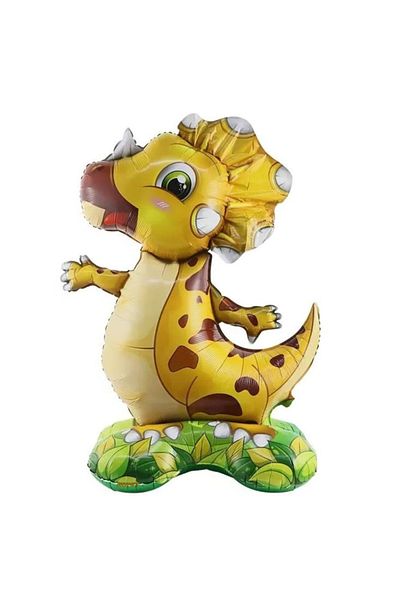 Ropet Foil balloon with stand, Dinosaur figurine, 60 cm, Ropet