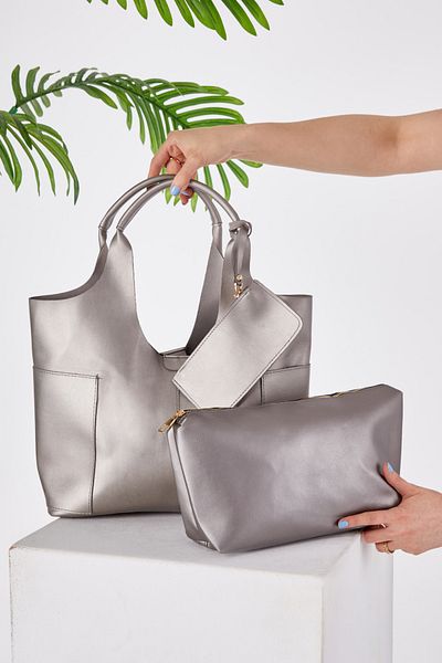 TOFİSA Women's Silver Bag - 25447