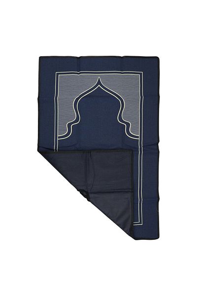 MANASEK Ornament Polyester Prayer Mat With Bag (69 X 111 Cm)