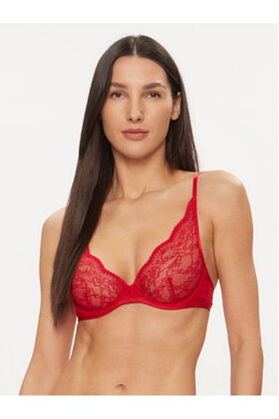 Hunkemöller hunkemoller Women's Bralette Bra 184808 Red