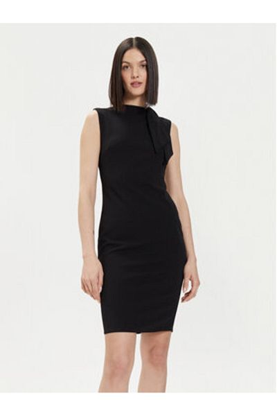 RINASCIMENTO Rochie de cocktail pentru femei CFC0118282003 Negru
