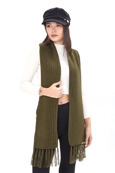TOFİSA Scarf Khaki - 23872