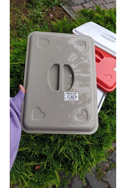 Kitchen Line Plastic Rectangular Pyrex Cover 1 Piece Brown