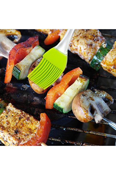 zola Βούρτσα σιλικόνης, για την κουζίνα, ανθεκτική από -40 έως +180 βαθμούς Κελσίου, 22 cm, πράσινη