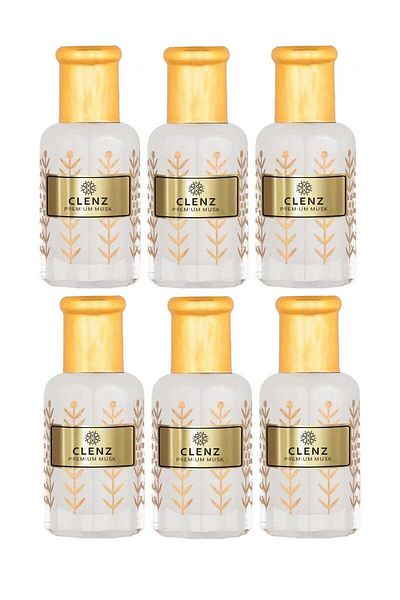 clenz Pack of 6 Premium Musk - 6x6ml