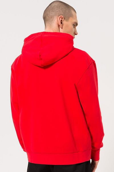 Nike Nba Chicago Bulls Fleece Pullover Essential Men's Hooded Loose Fit Sweatshirt Red