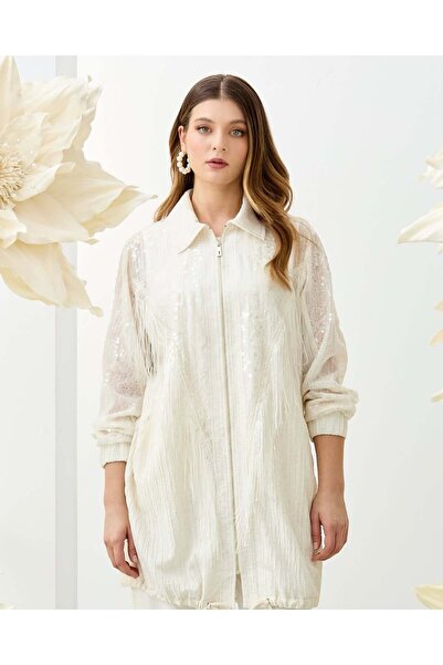 FUAT GÜRSEN Sequin Sequin Embroidered Cap