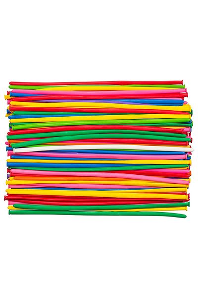 Ropet Set of 10 colored balloons for modeling, latex, Ropet
