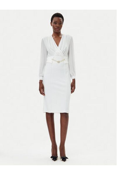 RINASCIMENTO Women's Cocktail Dress CFC0123289003 White