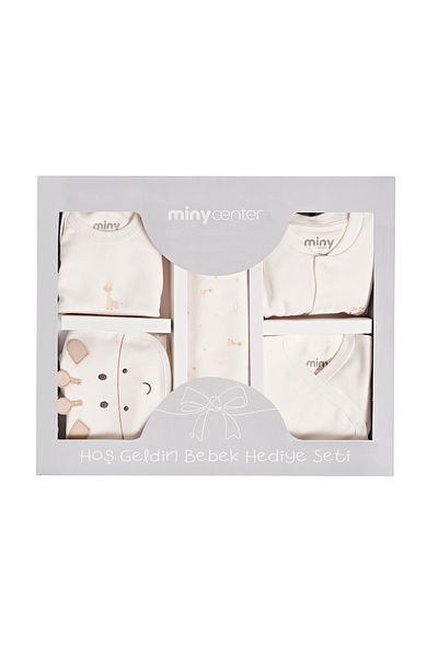 Miny Center Unisex Baby Hospital Release with Giraffe Figure