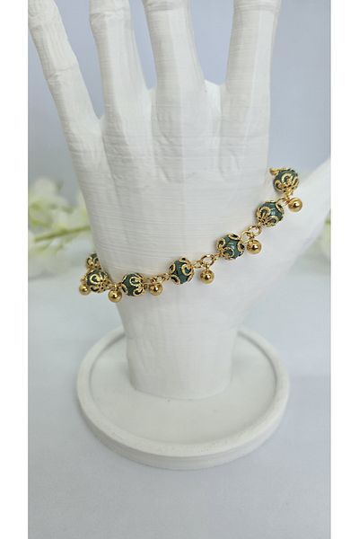 michelle takı zerafetin yeni adresi Water Green Bulk Bracelet