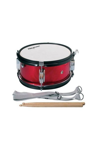 Hayman Jmdr1207 Premier Drum 12”, Marching Band, Red, Straps, Sticks