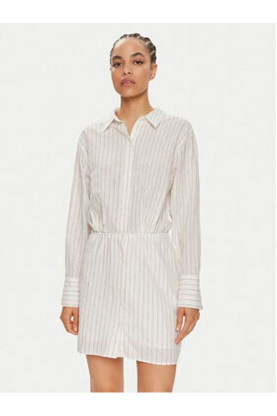 Gina Tricot Women's Shirt Dress 22008 White