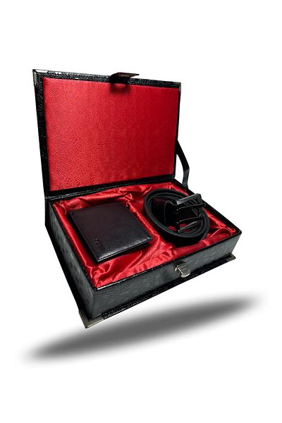 AYAZ DERİ Belt & Wallet Gift Set