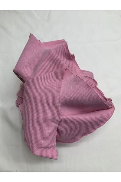 Yiğit Kumaş Pink Camisole (Ribana) Fabric, Piece 105X120 cm