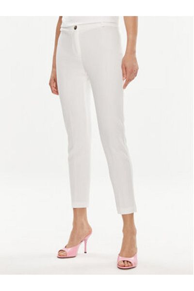RINASCIMENTO Women's Fabric Trousers CFC0118248003 White