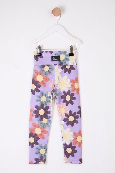 TOFİSA Lilac Patterned Girl's Tights - 26112