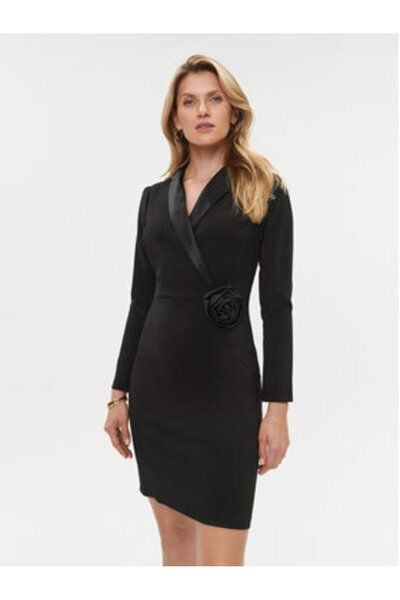 RINASCIMENTO Rochie de cocktail pentru femei CFC0019220002 Negru