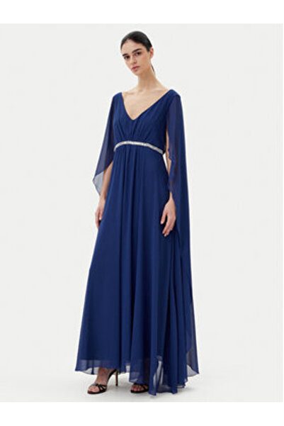 RINASCIMENTO Women's Evening Dress CFC0123079003 Navy Blue