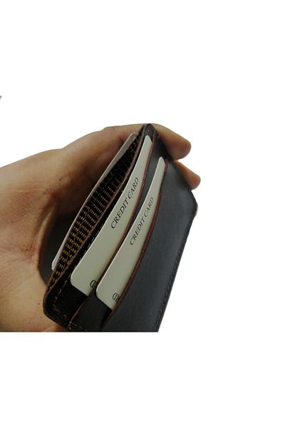 yavuz deri Real Leather Minimal Card Holder