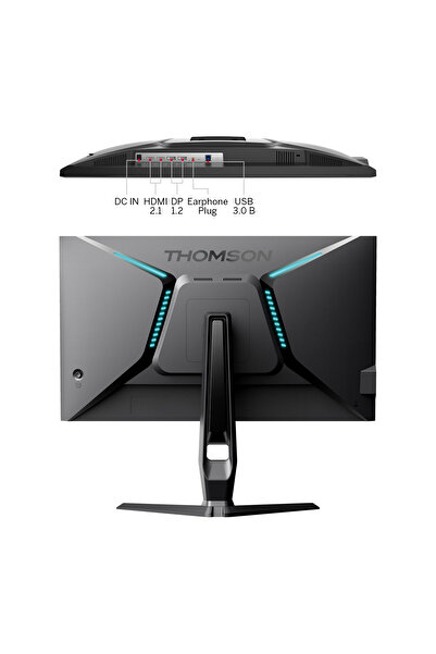 THOMSON M27qg5y14 Gaming Monitör 27" 1 Ms Qhd 180 Hz Adaptive 2560 X 1440 Monitör