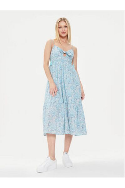 Pepe Jeans Rochie de vară pentru femei PL953533 albastră
