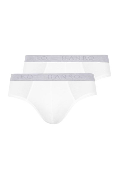 Hanro Men's Set of 2 pairs of briefs 73075 White