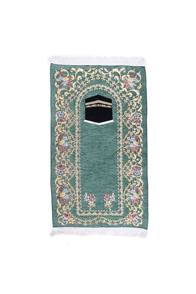 MANASEK Surroundings Polyester Prayer Mat (68 X 115 Cm)